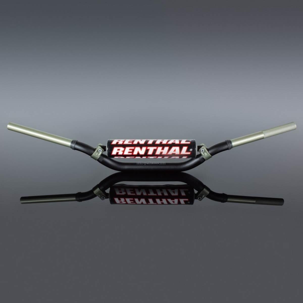 Renthal Kierownica 1,1/8 Cala 28,6Mm Mx Twinwall 918 Handlebar Black Cr Hig