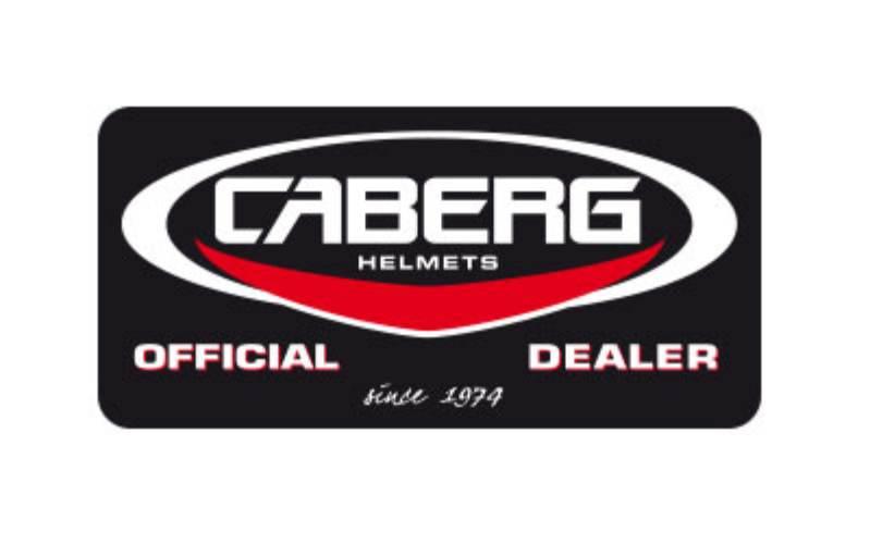 Caberg Materiał Promo Naklejka Na Drzwi 30X18Cm Z Logiem Caberg