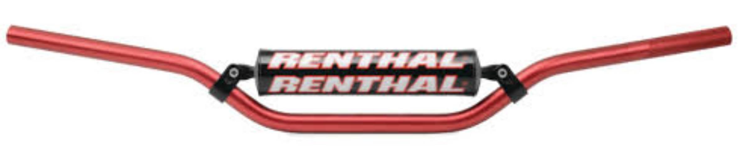 Renthal Kierownica 7/8 Cala 22Mm Mx Handlebar Red Reed Windham Padded Kolor