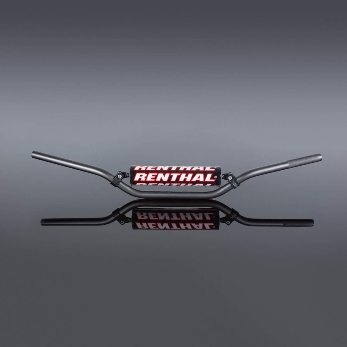 Renthal Kierownica 7/8 Cala 22Mm Mx Handlebar Grey Rc Padded Kolor Szary Gą