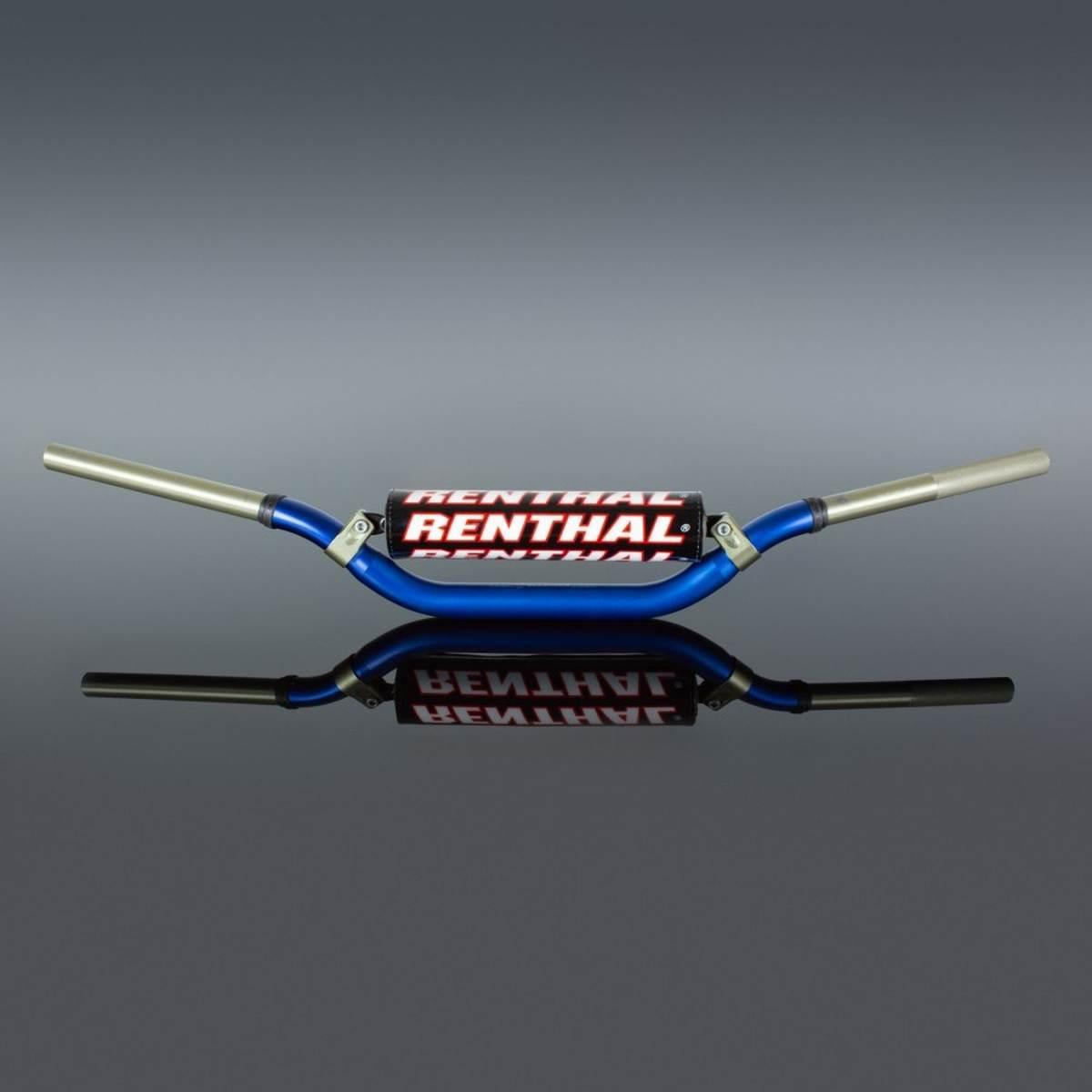 Renthal Kierownica 1,1/8 Cala 28,6Mm Mx Twinwall 996 Handlebar Blue Villopo
