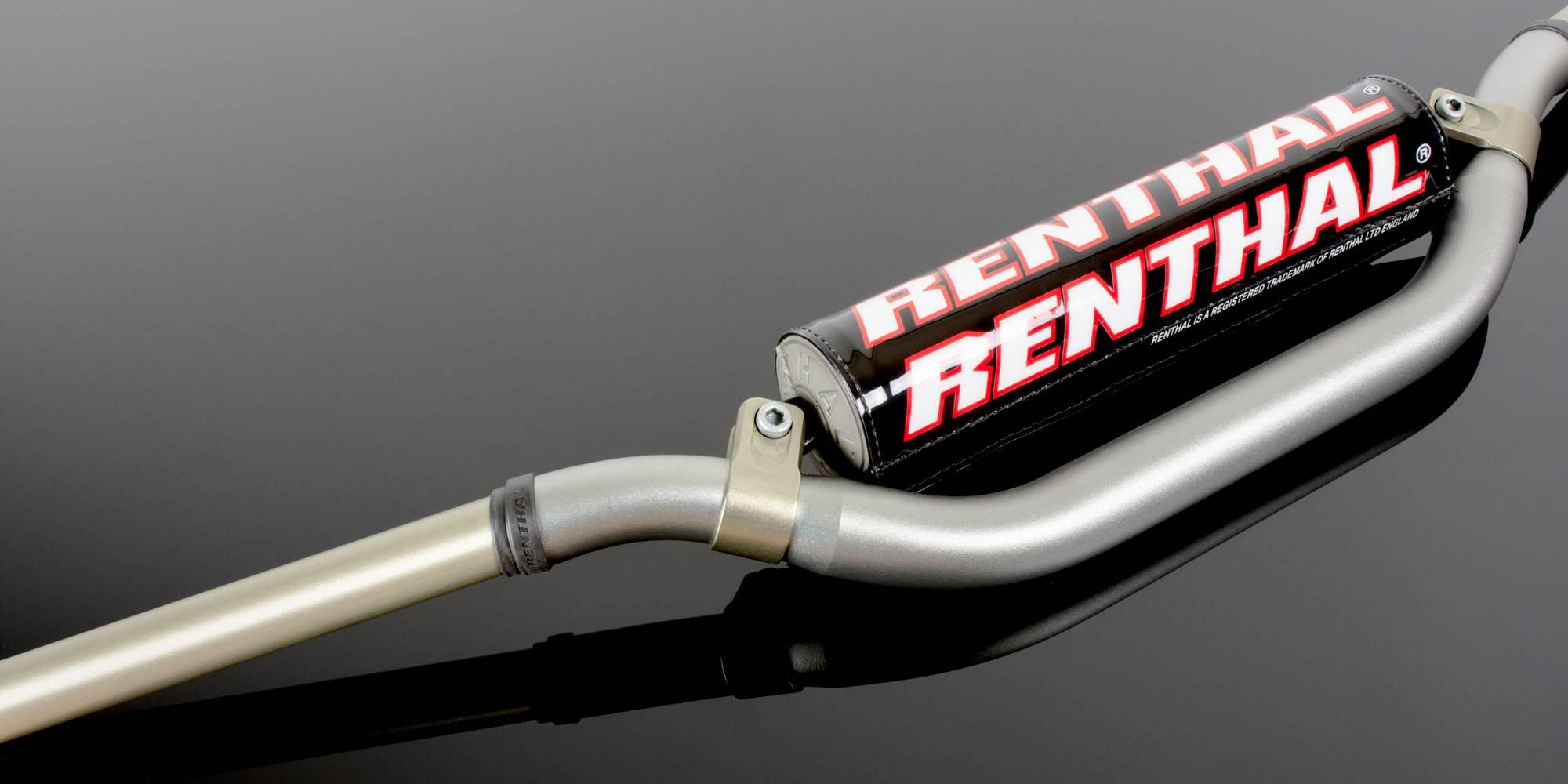 Renthal Kierownica 1,1/8 Cala 28,6Mm Mx Twinwall 998 Handlebar Orange Reed - zdjęcie 3
