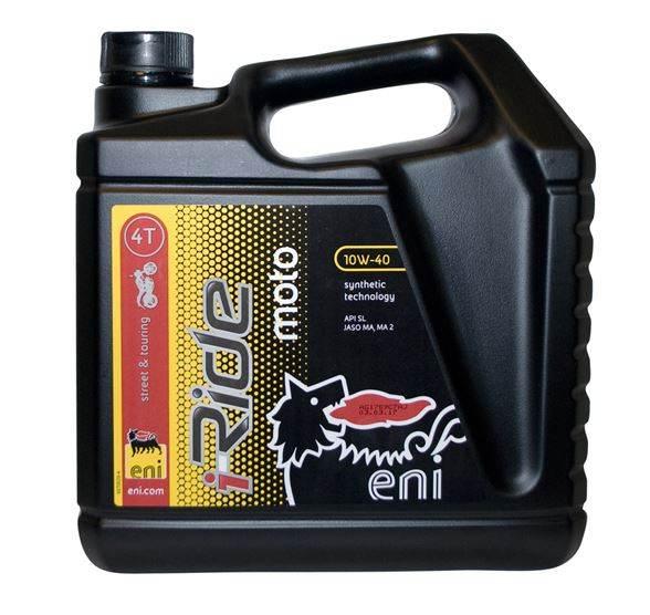 Agip Eni Olej Silnikowy I-Ride Moto 10W40 Półsyntetyczny 4L Ma2