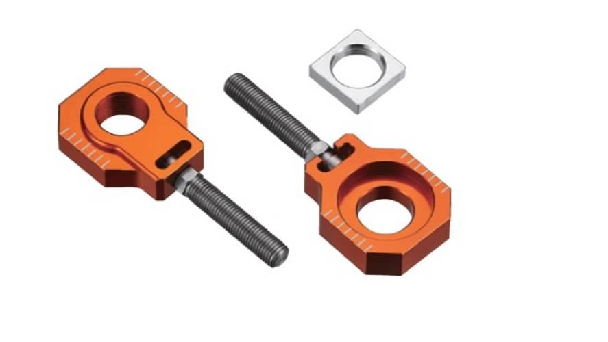 Accel Napinacz Tylnej Ośki Ze Śrubą Ktm Sx 85 '13-'14 Śr. 20Mm Kolor Pomara