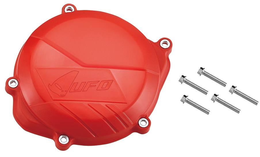 Ufo Osłona Pokrywy Sprzęgła Honda Crf 450 '09-'16 Kolor Czerwony