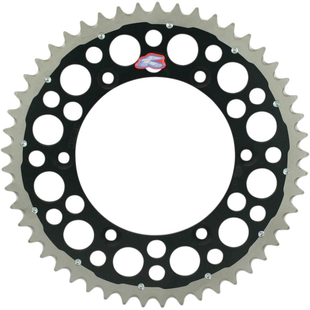 Renthal Zębatka Tylna Twinring 808 49 Stalowo-Aluminiowa Kolor Czarny Suzuk
