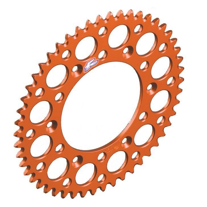 Renthal Zębatka Tylna Ultralight 899 48 Aluminiowa Kolor Pomarańczowy Ktm/H