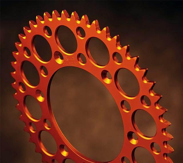 Renthal Zębatka Tylna Ultralight 899 51 Aluminiowa Kolor Pomarańczowy Ktm/H