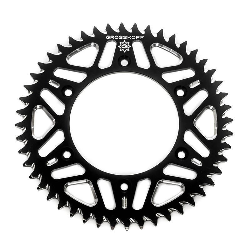 Grosskopf Zębatka Tylna Aluminiowa T7075 Ergal Kolor Czarny 249 49 Honda Cr