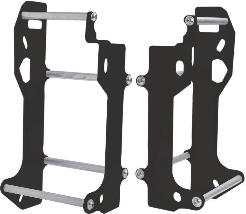 Crosspro Osłona Chłodnicy Aluminiowa Model Light: Ktm Sx/Sxf/Xc '15, Excf 2