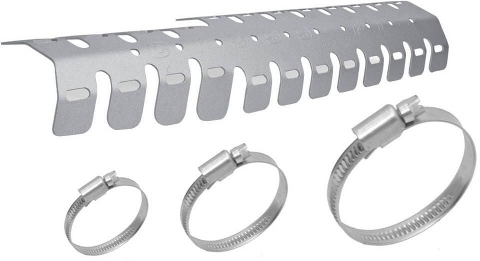 Crosspro Osłona Dyfuzora 2T Aluminiowa Model Evo 'Ice Matt' Kolor Srebrny