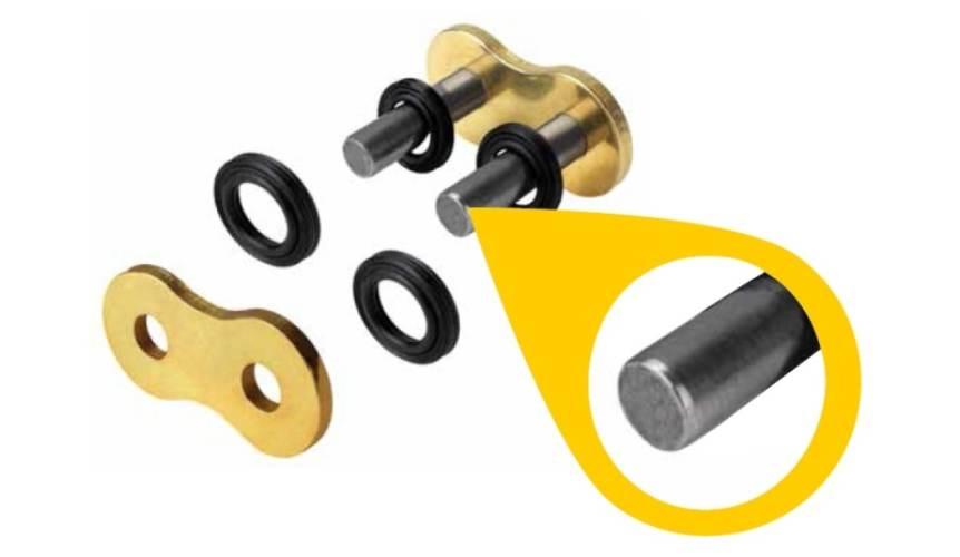 Regina Zakuwka Łańcucha 520Rx3 19/135Rx3 Kolor Złoty