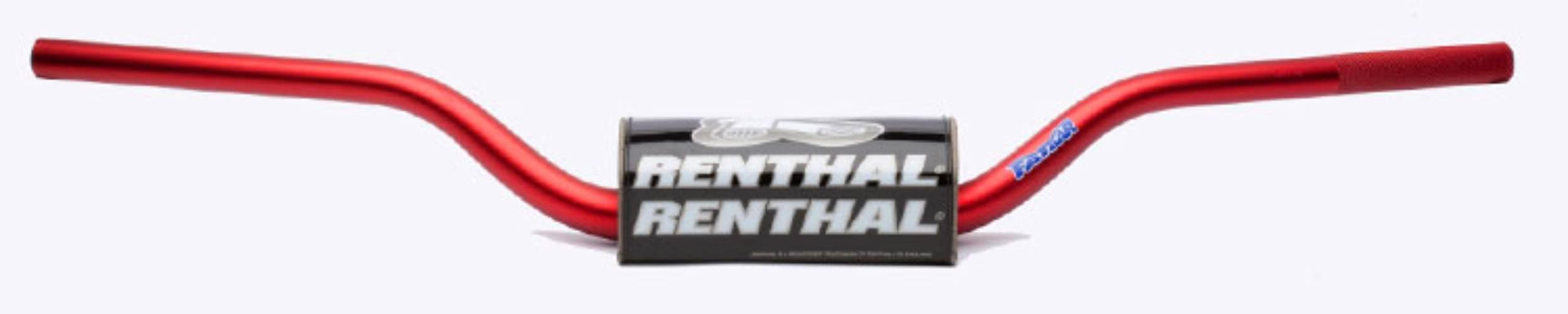 Renthal Kierownica 1,1/8 Cala 28,6Mm Mx Fatbar Handlebar Red Reed/Windham K