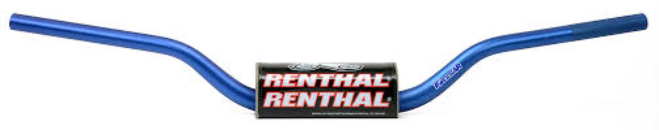 Renthal Kierownica 1,1/8 Cala 28,6Mm Mx Fatbar Handlebar Blue Cr High/Ricky