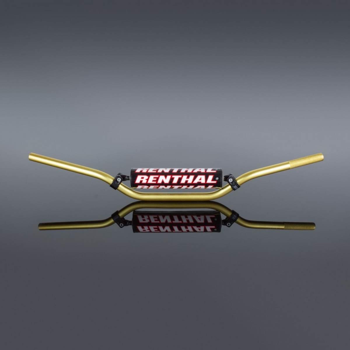 Renthal Kierownica 7/8 Cala 22Mm Mx Handlebar Gold Enduro Padded Kolor Złot