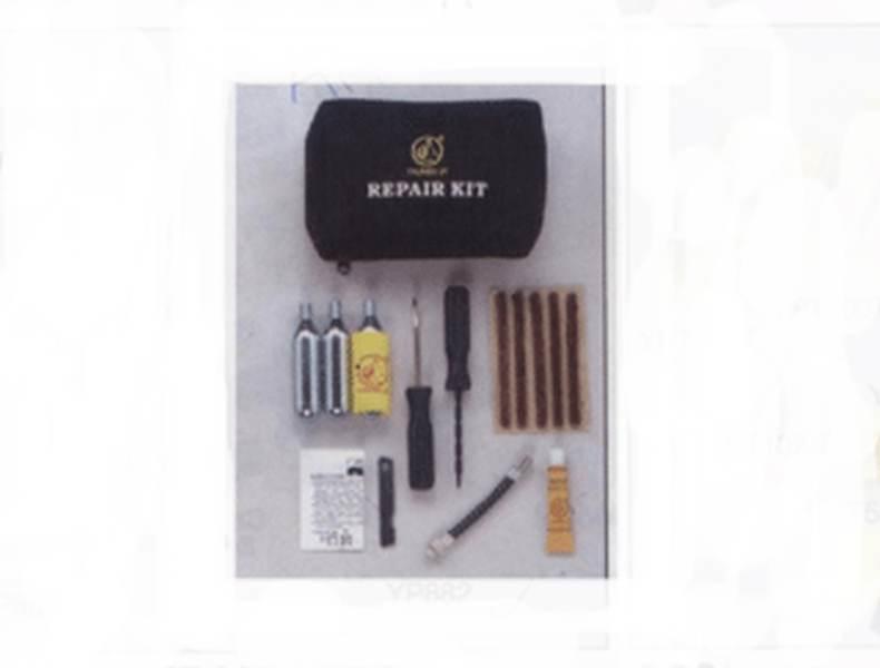 Bronco Zestaw Naprawczy Do Pompowania Przebitych Opon Bezdętkowych 9 Elment - zdjęcie 2