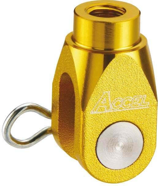 Accel Końcówka Ośki Pompy Hamulcowej Tył Honda Crf Kolor Złoty