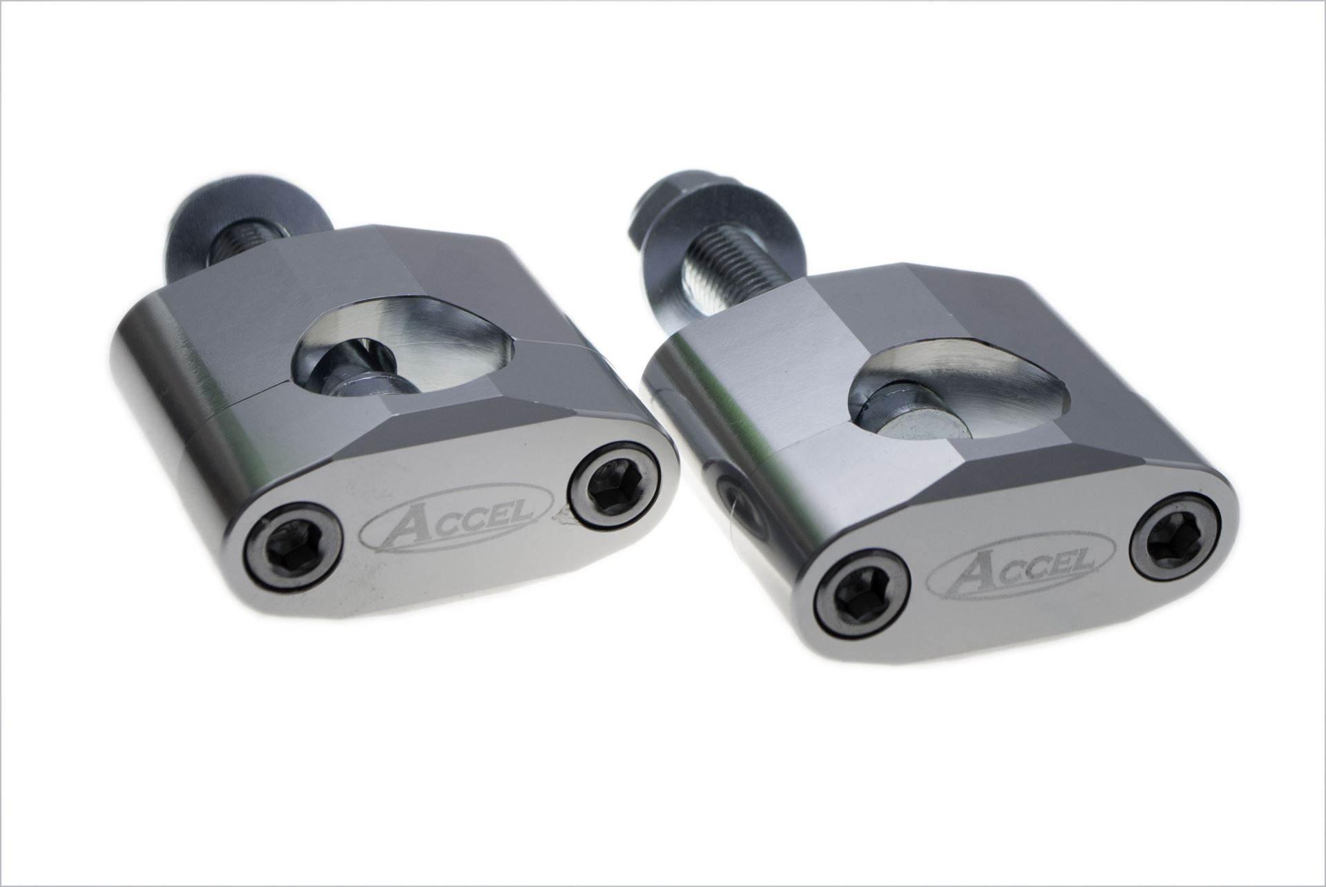 Accel Mocowanie/Podwyżki Kierownicy 28,6Mm Wys. 34Mm Ze Śrubą M12 Kolor Sre