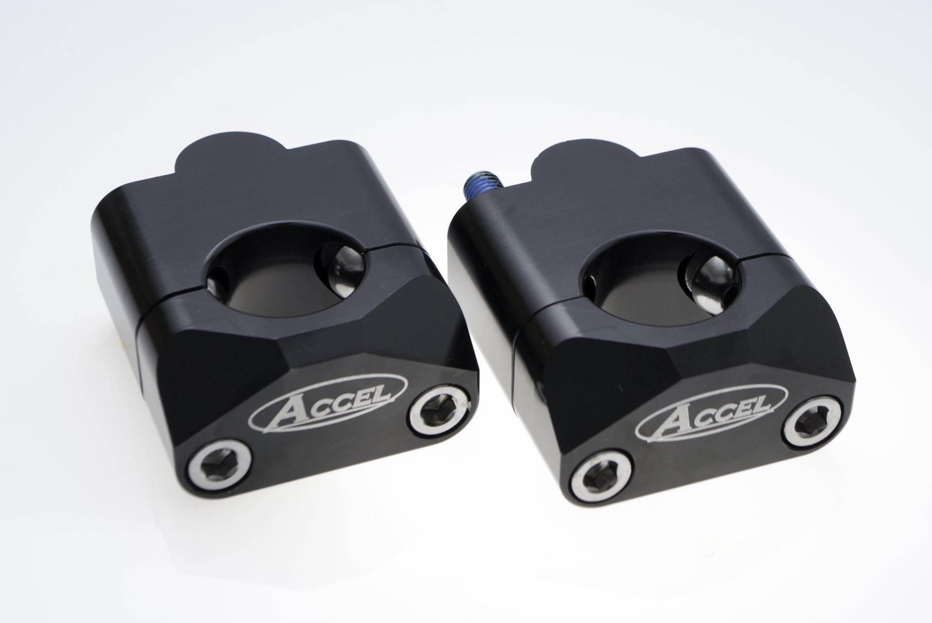 Accel Mocowanie/Podwyżki Kierownicy Dół-22,2/Góra-28,6Mm Wys. 35Mm Kolor Cz