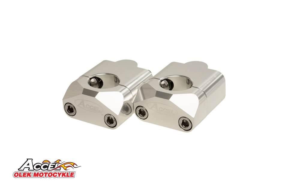Accel Mocowanie/Podwyżki Kierownicy Dół-22,2/Góra- 28,6Mm Wys. 35Mm Kolor S