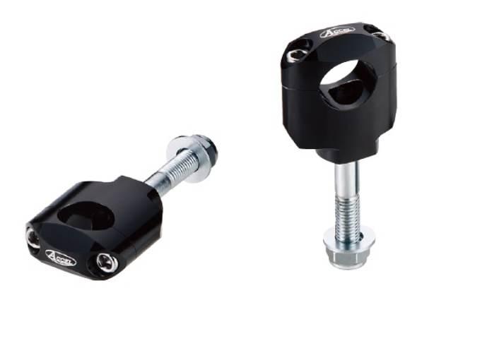 Accel Mocowanie/Podwyżki Kierownicy 28,6Mm Wys. 42Mm Ze Śrubą M12 Kolor Cza