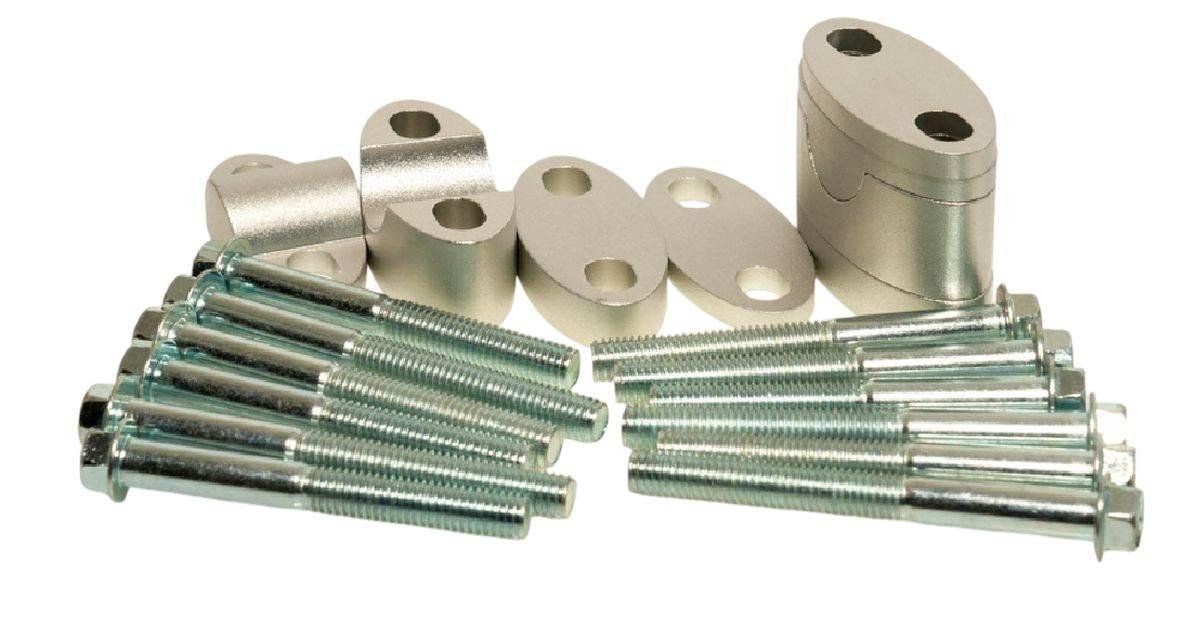 Accel Mocowanie/Podwyżki Kierownicy Dół-22,2/Góra-22,2Mm Plasterki 18+5+10+