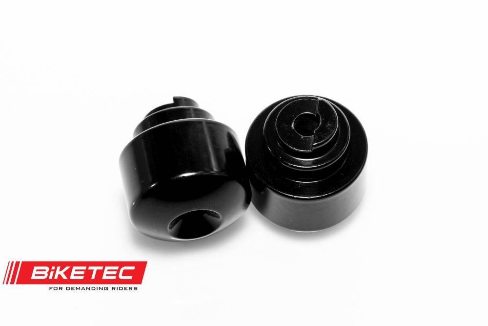 Biketec Końcówki/Ciężarki Kierownicy Honda Patrz Opis Dodatkowy Kolor Czarn