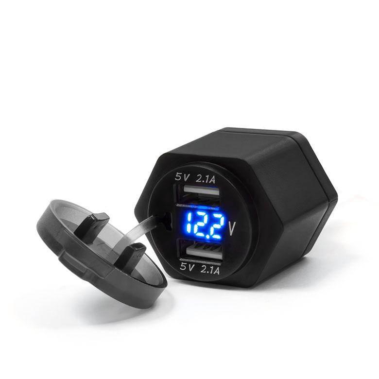 Biketec Motocyklowe Gniazdo Mus42 Din Iso 4165 Bmw I Triumph Usb I Woltomie