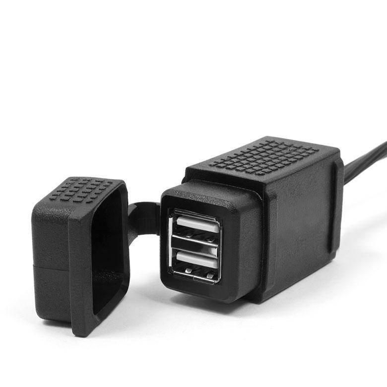 Biketec Motocyklowe Gniazdo Mus43 Din Iso 4165 Bmw I Triumph Usb Montaż Na