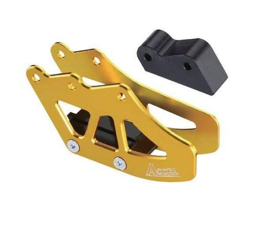 Accel Prowadnica Łańcucha Kpl. Kawasaki Kxf250/450 '09-'16 Kolor Złoty