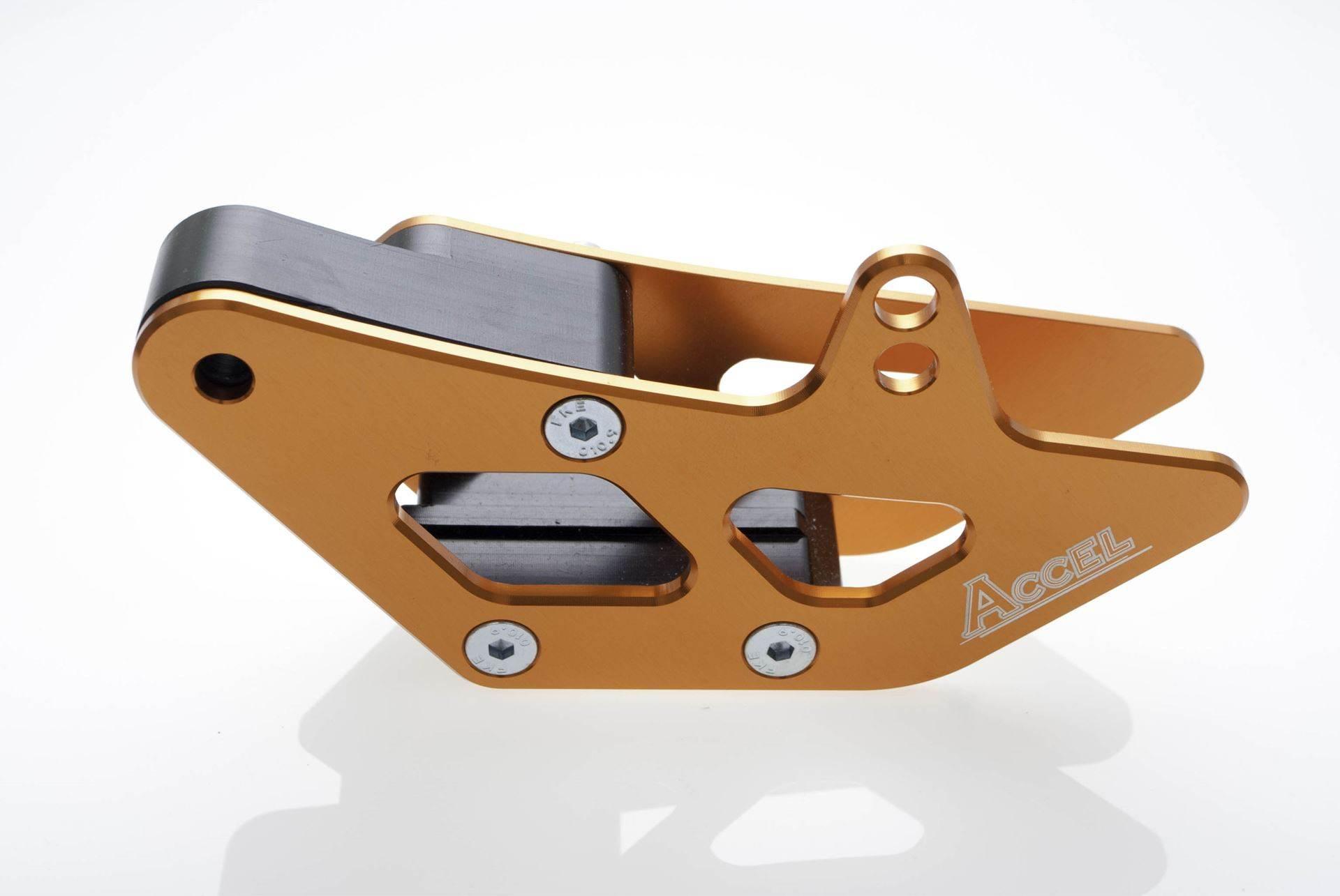 Accel Prowadnica Łańcucha Kpl. Ktm Sx/Sxf '08-'15 Kolor Pomarańczowy -