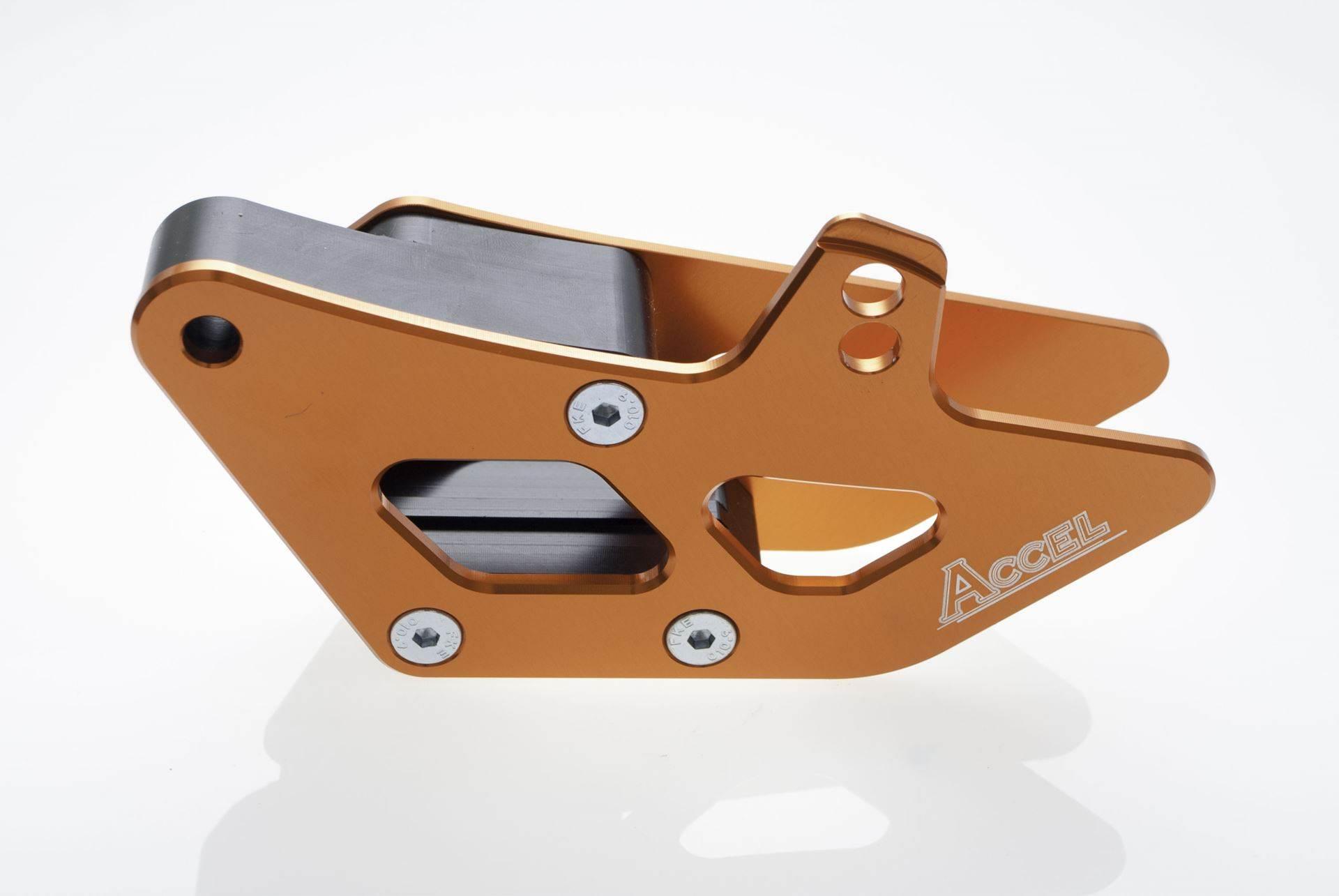 Accel Prowadnica Łańcucha Kpl. Ktm Sx/Sxf '00-'07, Exc '08-'13 Kolor Pomara