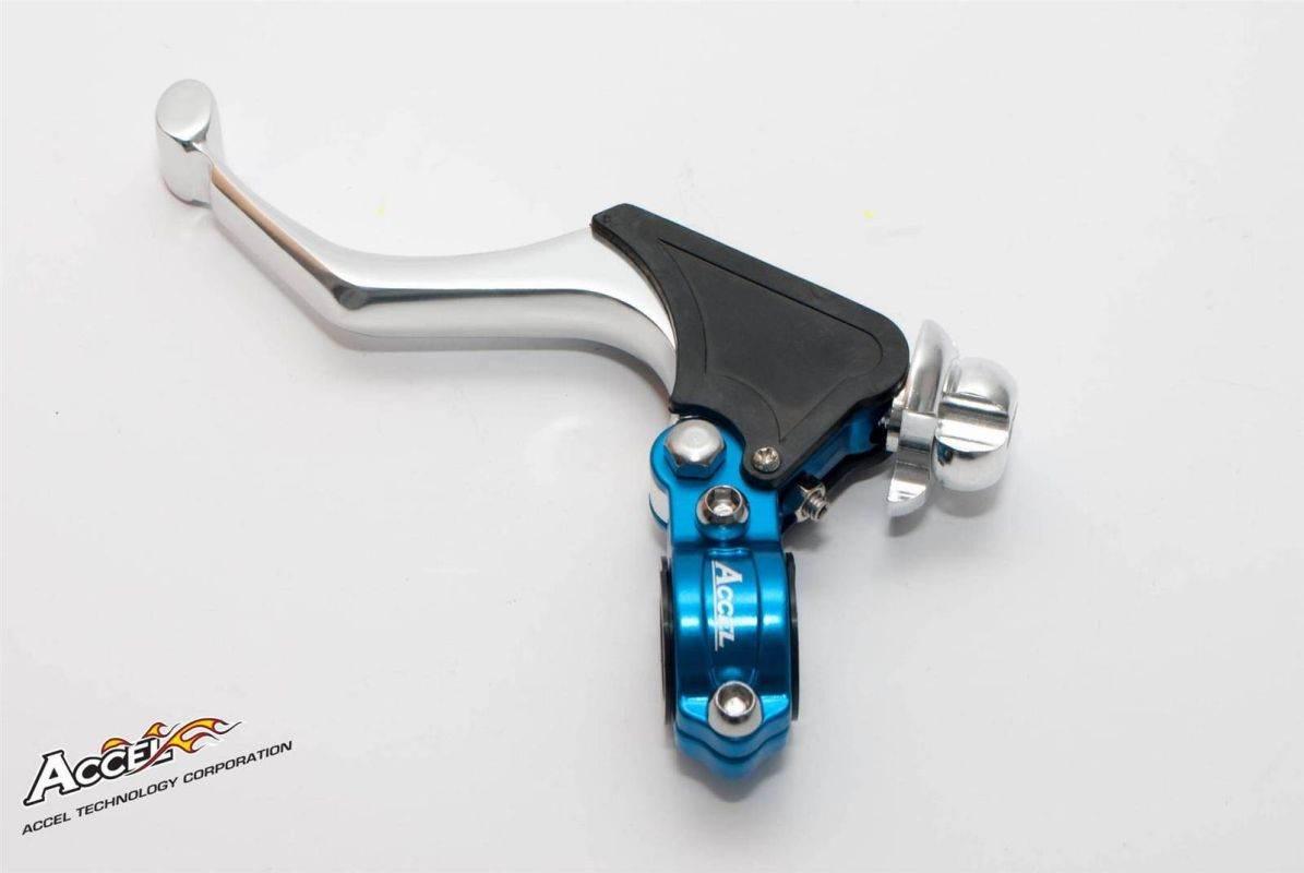Accel Uchwyt Dźwigni Sprzęgła Kompletny Uniwersalny Kuty Kolor Niebieski Cl