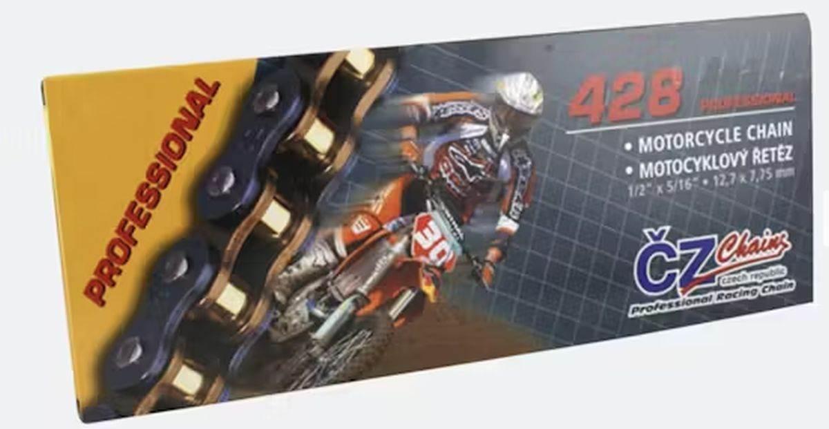Cz Łańcuch Napędowy 428 Or 140 Ogniw O-Ring Street Max 250 Ccm 23,4 Kn + Za