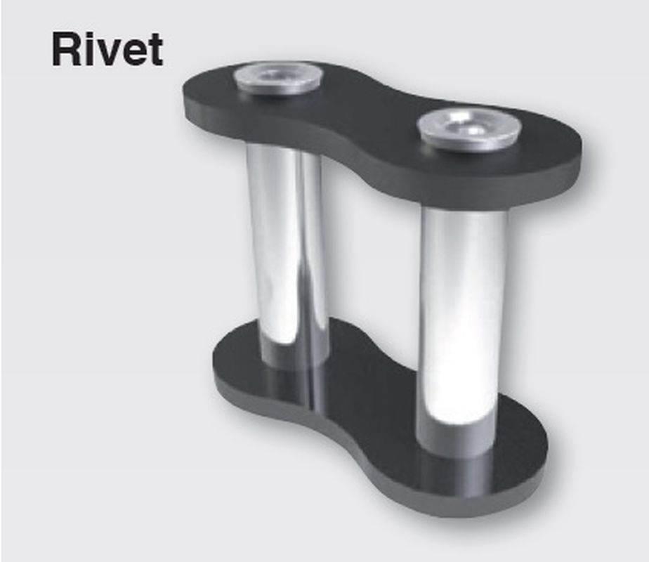 Cz Zakuwka Łańcucha 520 Dzx Active Ring X-Ring Chrom Rivet Drążona