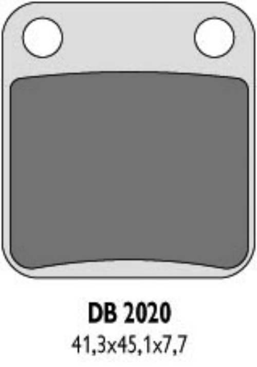 Delta Braking Klocki Hamulcowe Kh54 - Zastępują Db2371Or-D