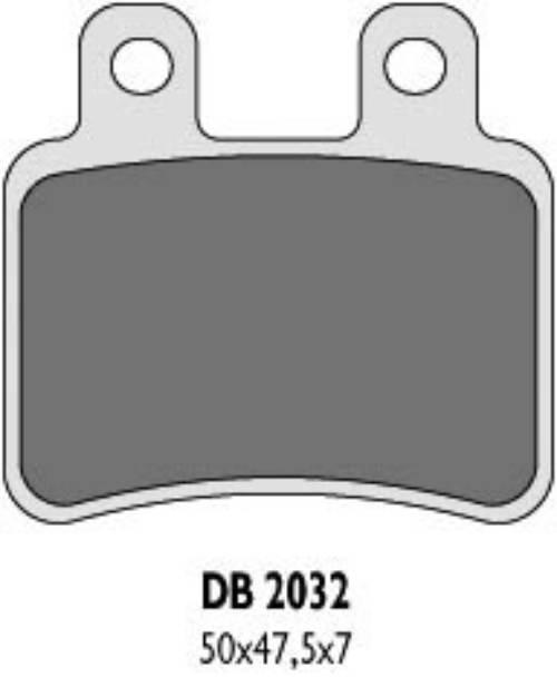 Delta Braking Klocki Hamulcowe Kh350 - Zastępują Db2032Mx-D