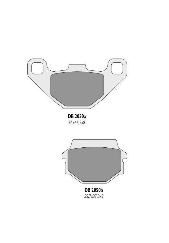 Delta Braking Klocki Hamulcowe Kh67, Kh372 - Zastępują Db2050Mx-D Oraz Db20