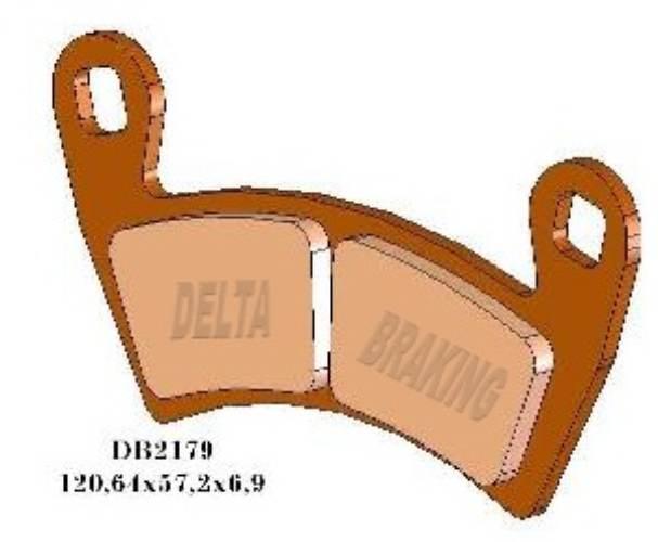 Delta Braking Klocki Hamulcowe Kh452 Polaris Rzr - Zastępują Db2179Mx-D Db2