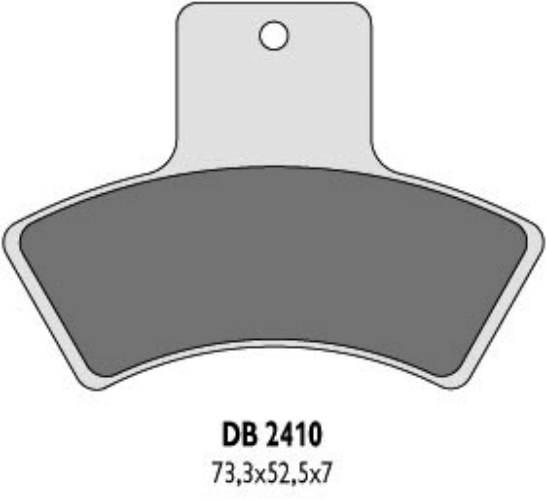 Delta Braking Klocki Hamulcowe Kh270 Quadzilla - Zastępują Db2410Mx-D Oraz