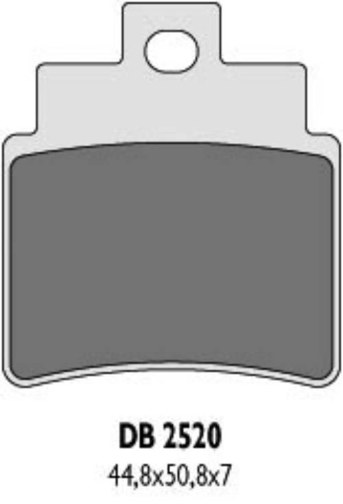 Delta Braking Klocki Hamulcowe Kh355 Kymco 250/300, Sym - Zastępują Db2520Q