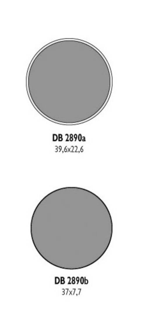 Delta Braking Klocki Hamulcowe Kh155 Yamaha Yfs 200 Blaster`91-02 Tył - Zas
