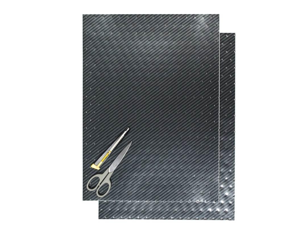 Blackbird Folia Okleina Carbon Z Dziurkami Materiał Crystal 0,4Mm - zdjęcie 2