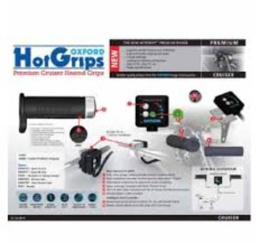 Oxford Manetki Podgrzewane Premium Cruiser 1' - Calowe/138-119Mm Końcówka C