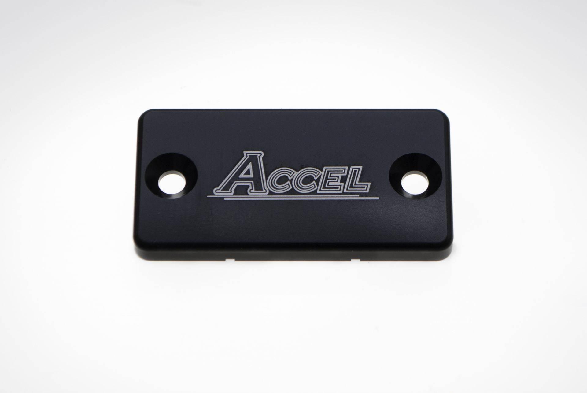 Accel Pokrywa Pompy Hamulcowej Przód Yamaha/Suzuki/Kawasaki Kolor Czarny