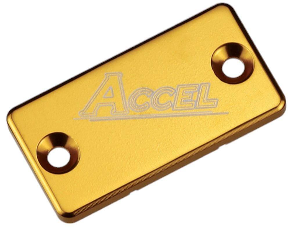 Accel Pokrywa Pompy Hamulcowej Przód Yamaha/Suzuki/Kawasaki Kolor Złoty