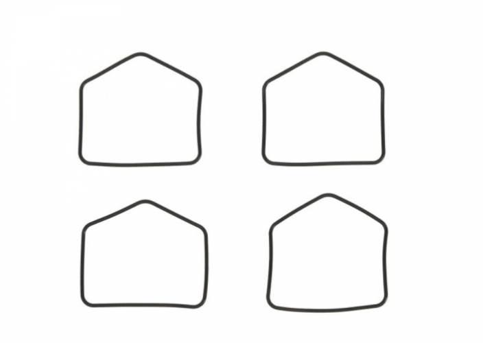 Tourmax Uszczelka Komory Pływakowej Gaźnika 4 Szt. Kawasaki Z 400/440/750