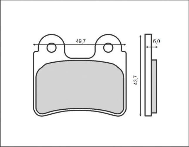 Brenta Klocki Hamulcowe Kh303 Organic