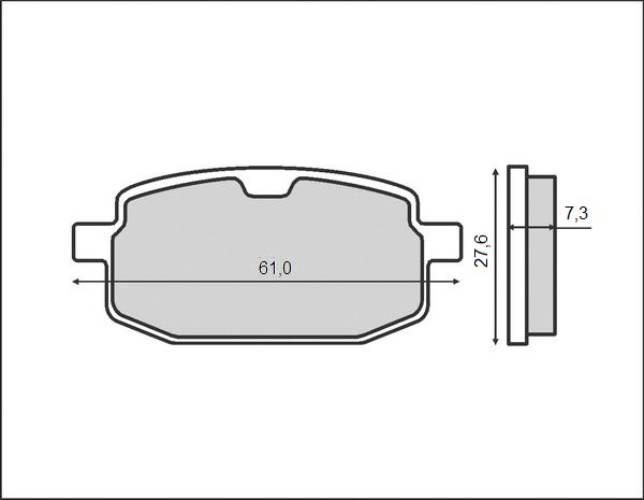 Brenta Klocki Hamulcowe Kh169 Organic