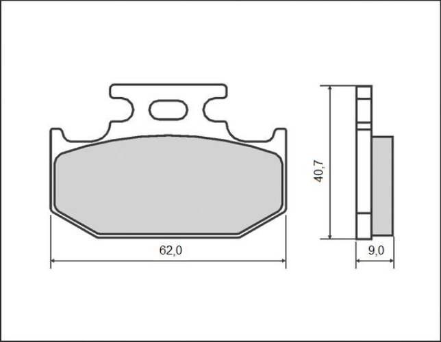 Brenta Klocki Hamulcowe Kh152 Organic